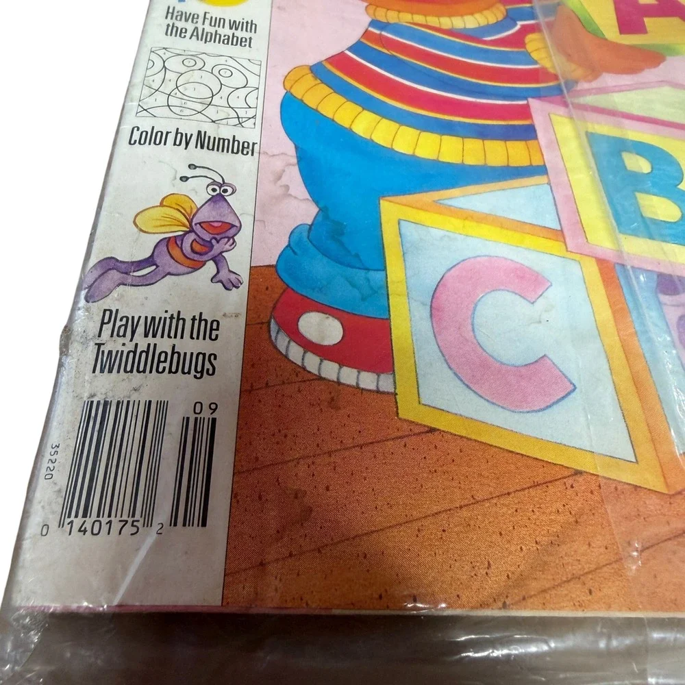 Sesame Street Magazine Vtg September 1990 Back to School Ernie Retro Kids NOS